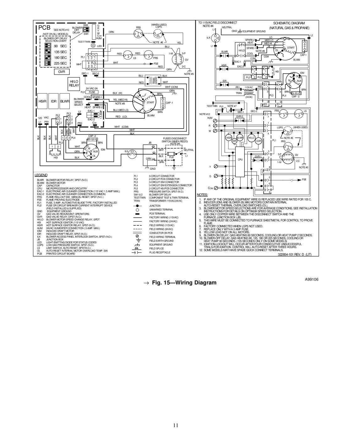 Carrier 58MXA instruction manual → ÐWiring Diagram 