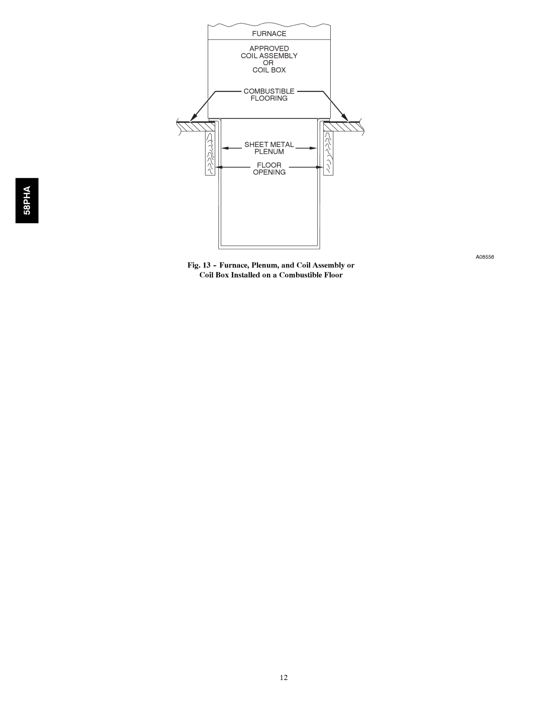 Carrier 58PHA/PHX instruction manual A08556 