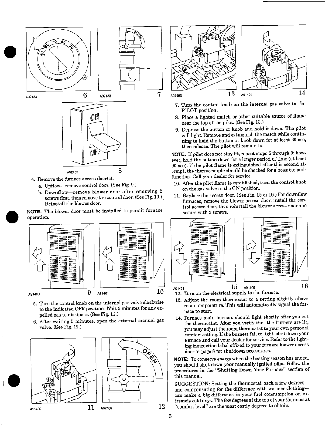 Carrier 58PAP, 58RAP manual 