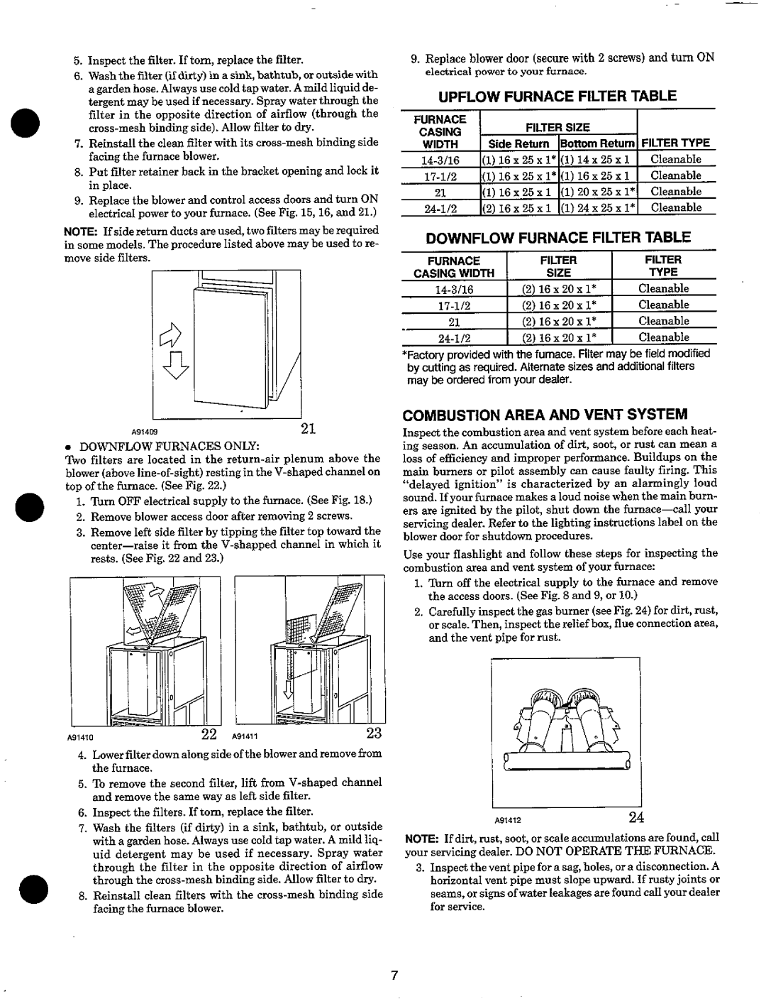 Carrier 58PAP, 58RAP manual 