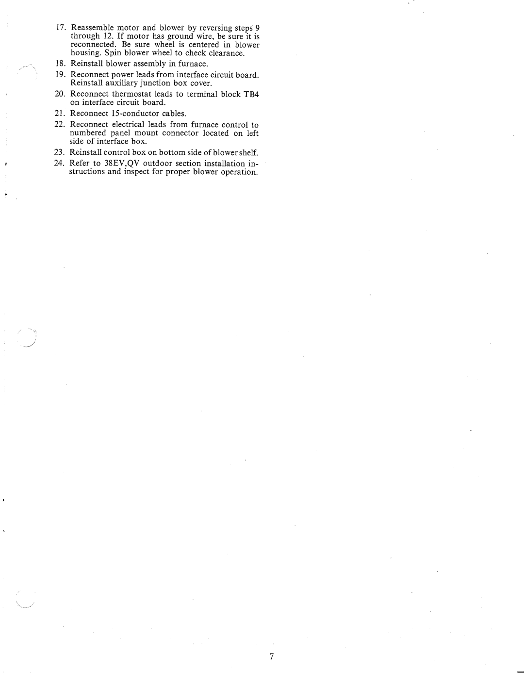 Carrier 58SSB manual 