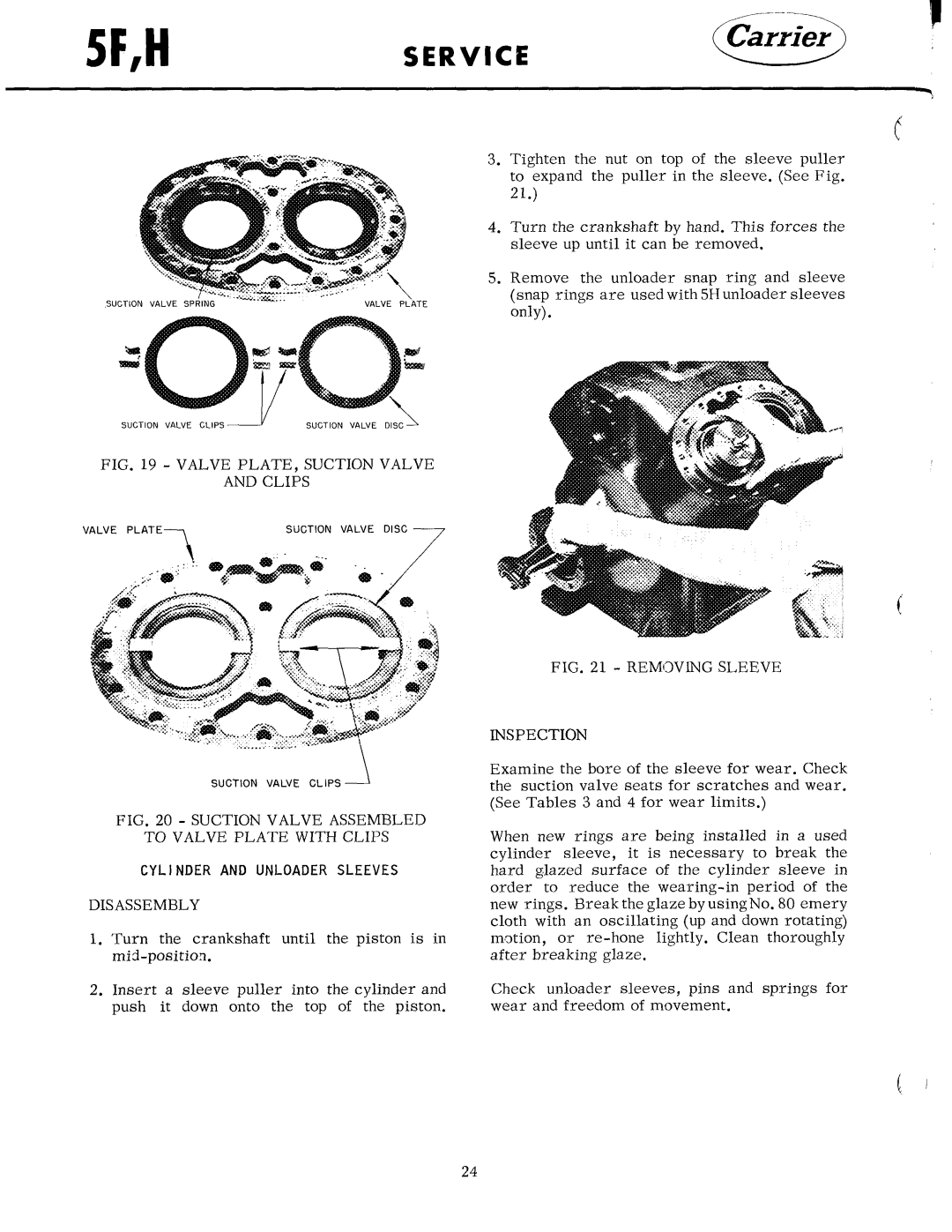 Carrier 5F manual 