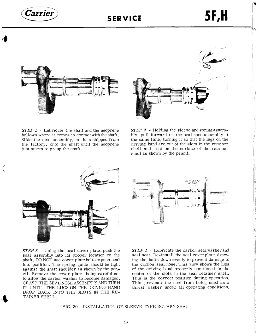 Carrier 5F manual 