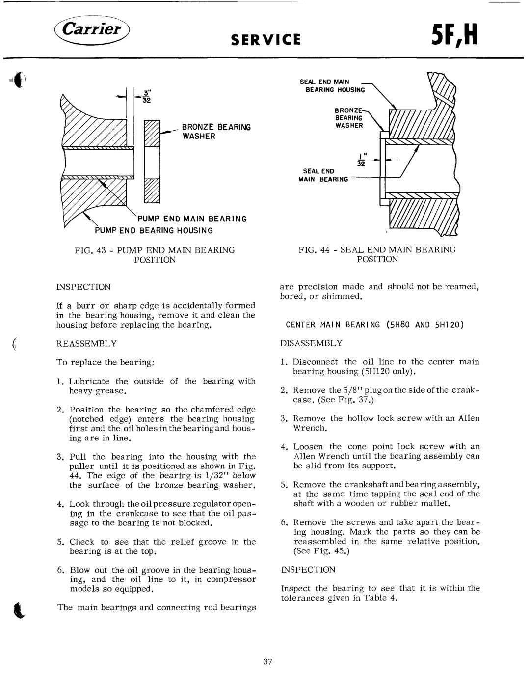 Carrier 5F manual 