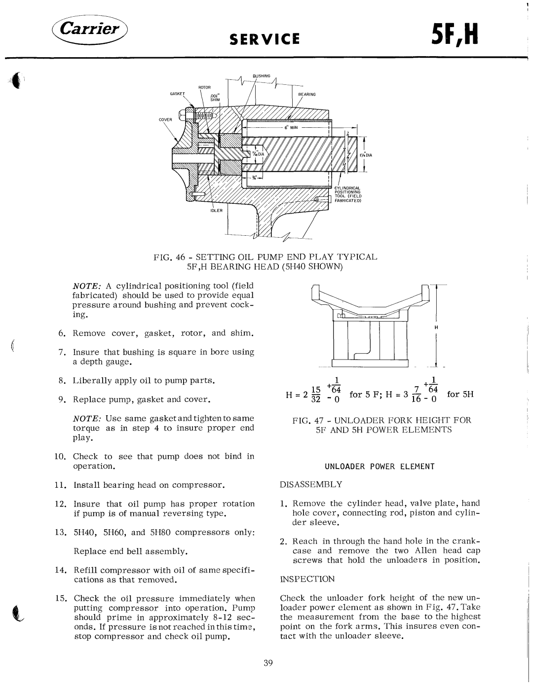 Carrier 5F manual 