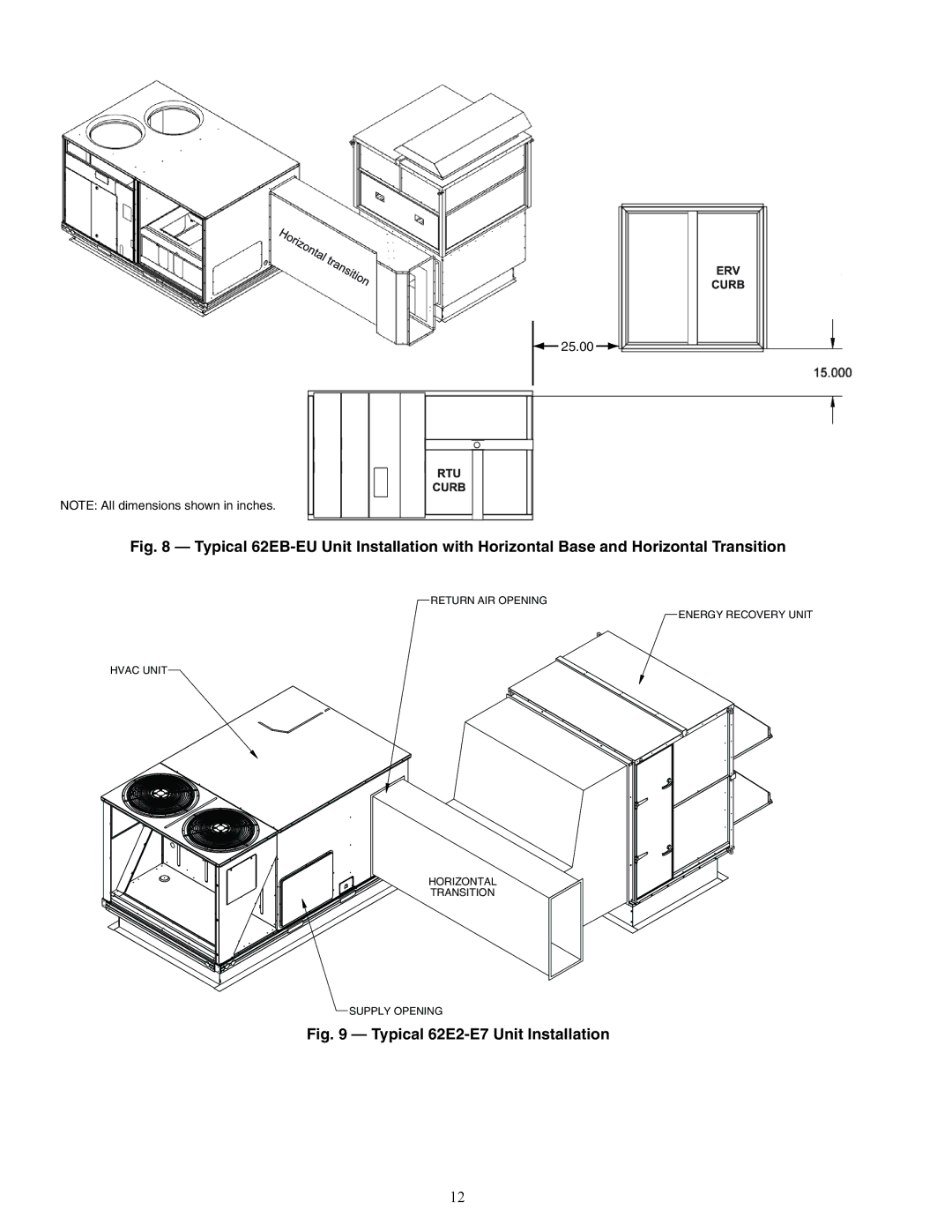 Carrier 62E specifications A62-378, A62-443 