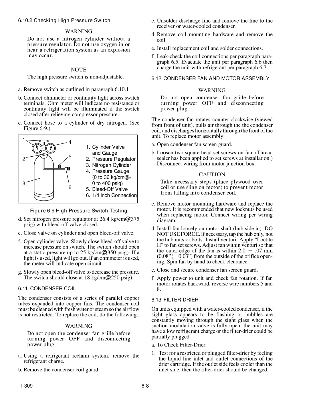 Carrier 69NT20-531-300 manual Condenser FAN and Motor Assembly 