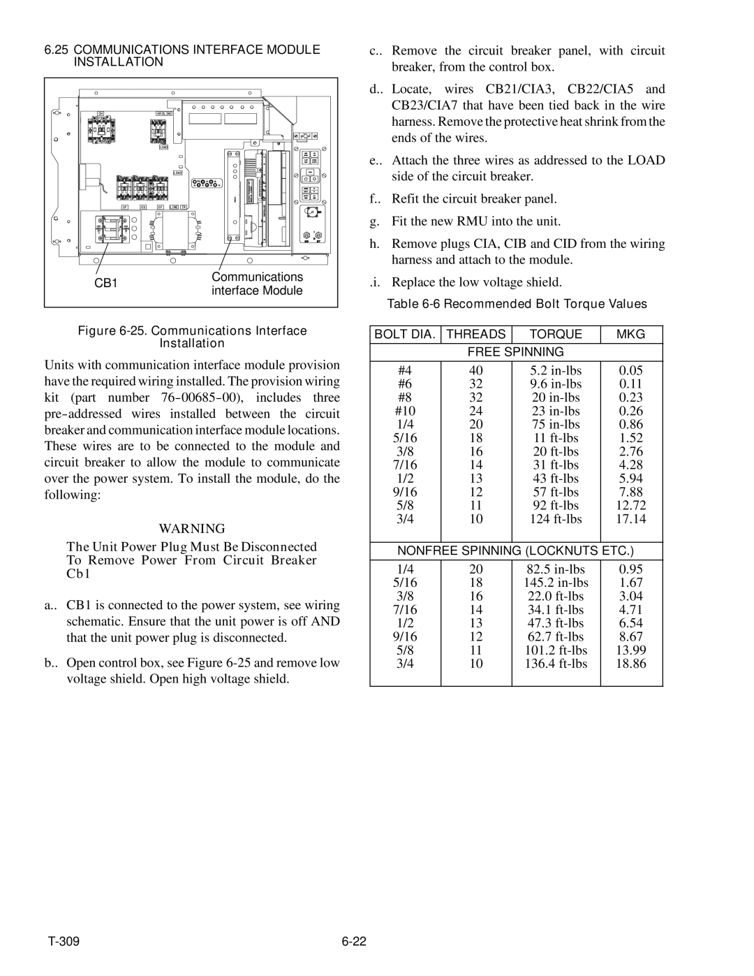 Carrier 69NT20-531-300 manual In-lbs #10 Ft-lbs 12.72 17.14, In-lbs Ft-lbs 13.99 18.86 