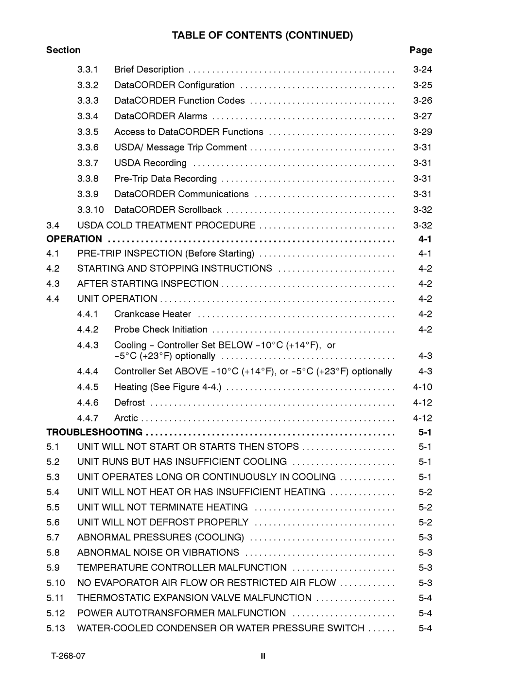 Carrier 69NT40-511-199, 69NT40-521 manual Operation 