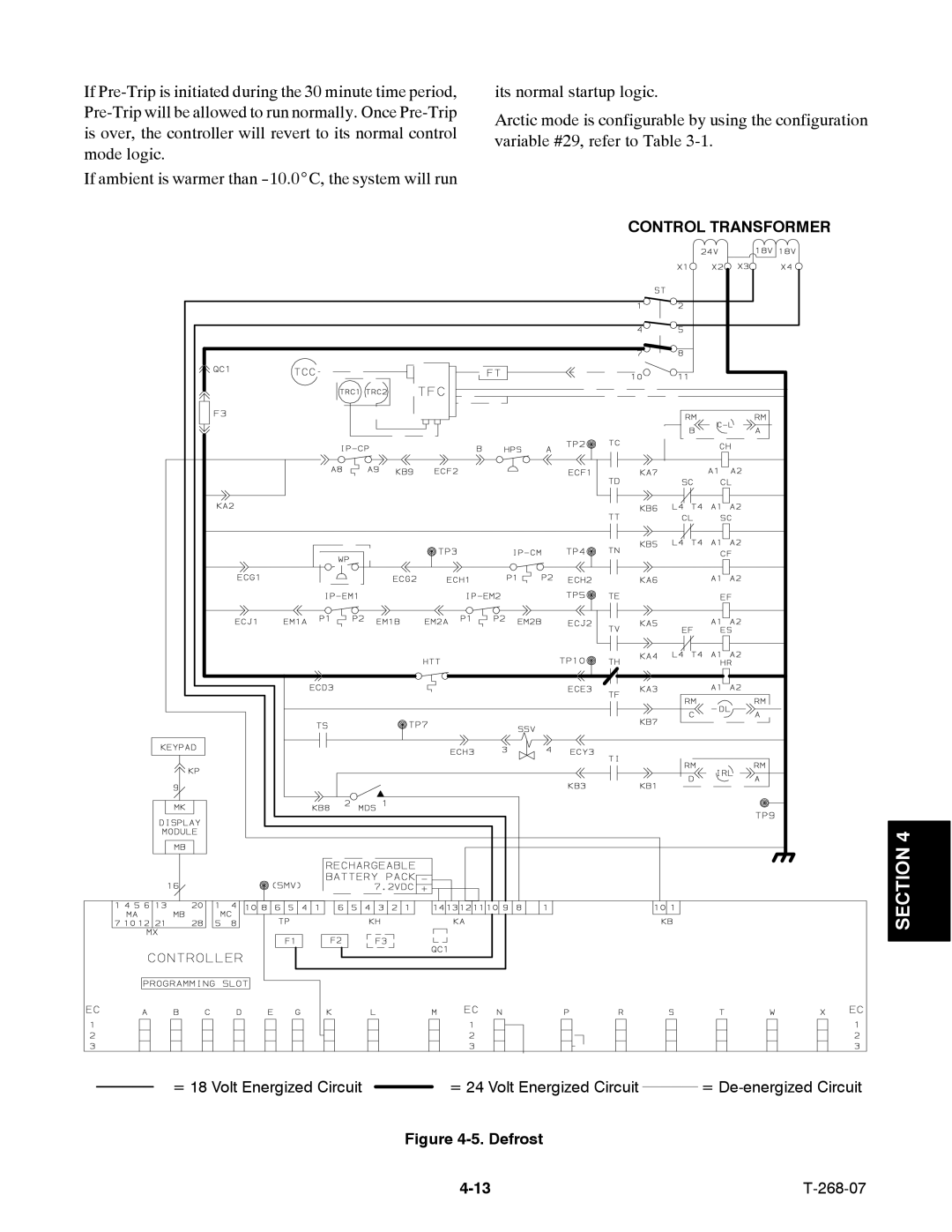 Carrier 69NT40-511-199, 69NT40-521 manual = 18 Volt Energized Circuit = De-energized Circuit 