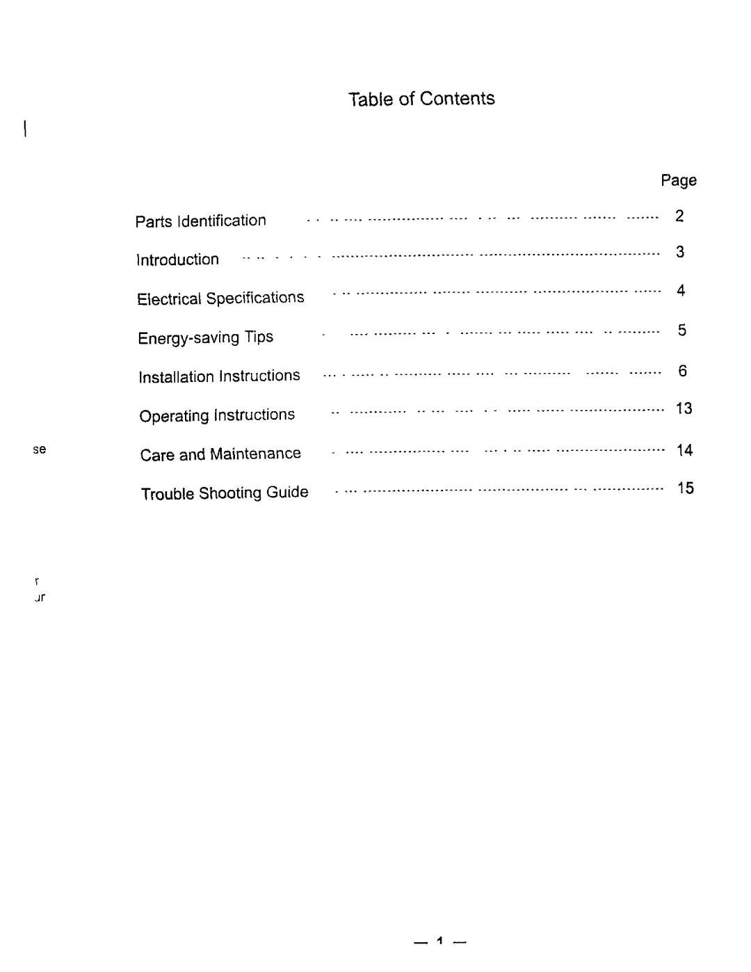 Carrier 73SC005A1C, 73SC008A1C manual 