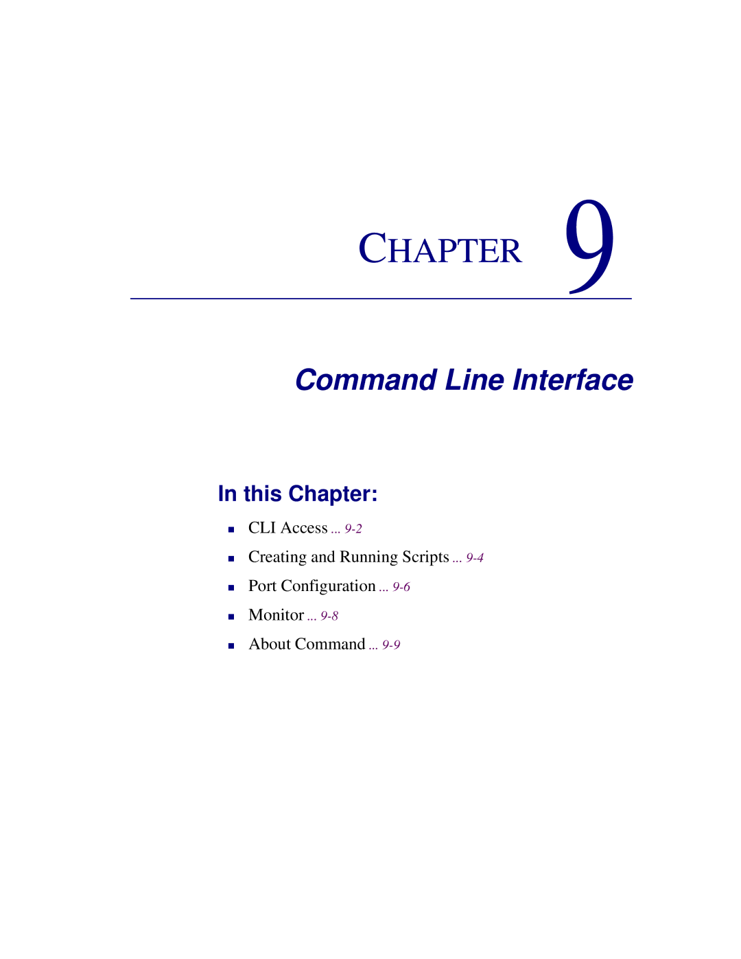 Carrier Access 1750 user manual Command Line Interface 