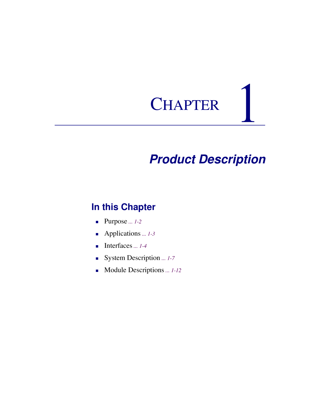 Carrier Access 1750 user manual Chapter 