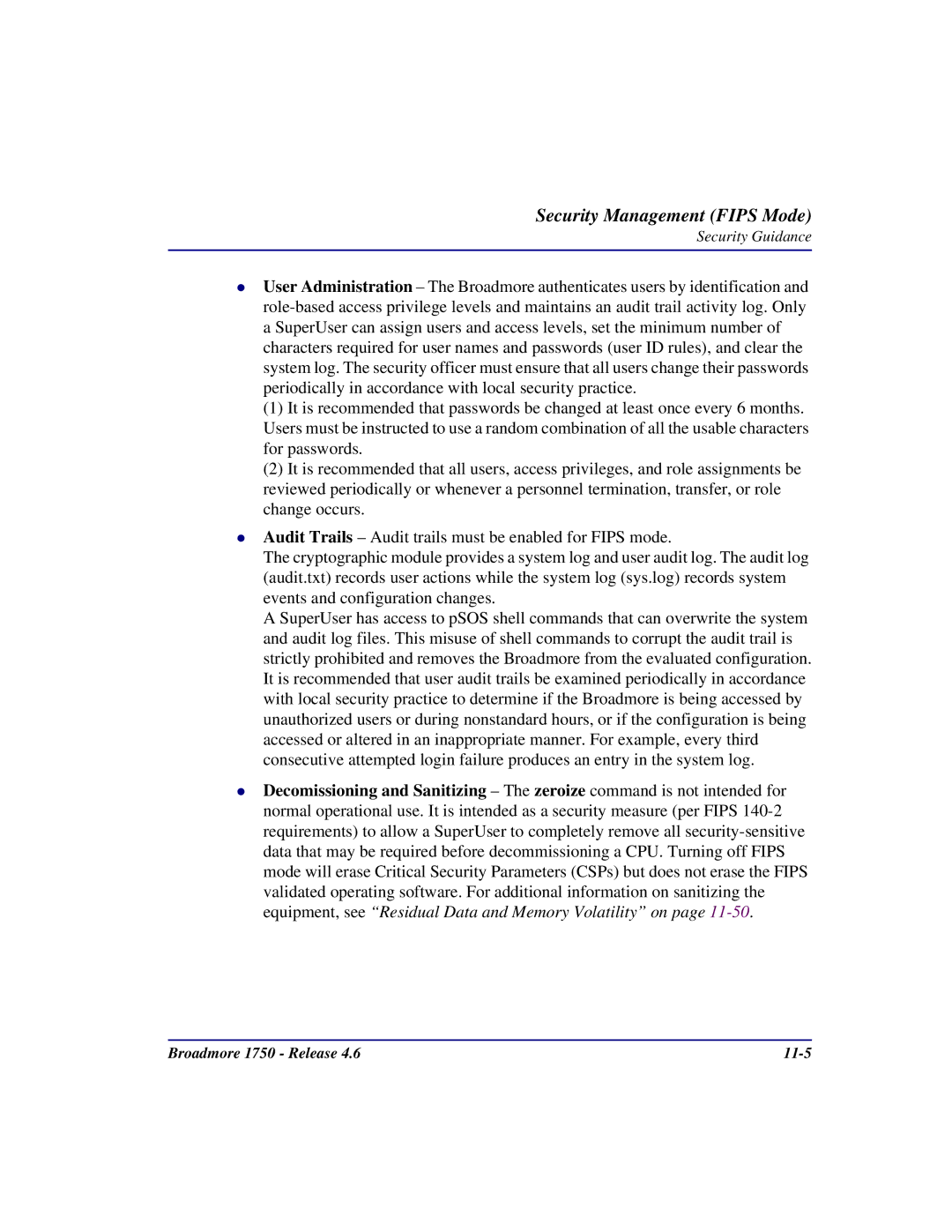 Carrier Access user manual Broadmore 1750 Release 11-5 