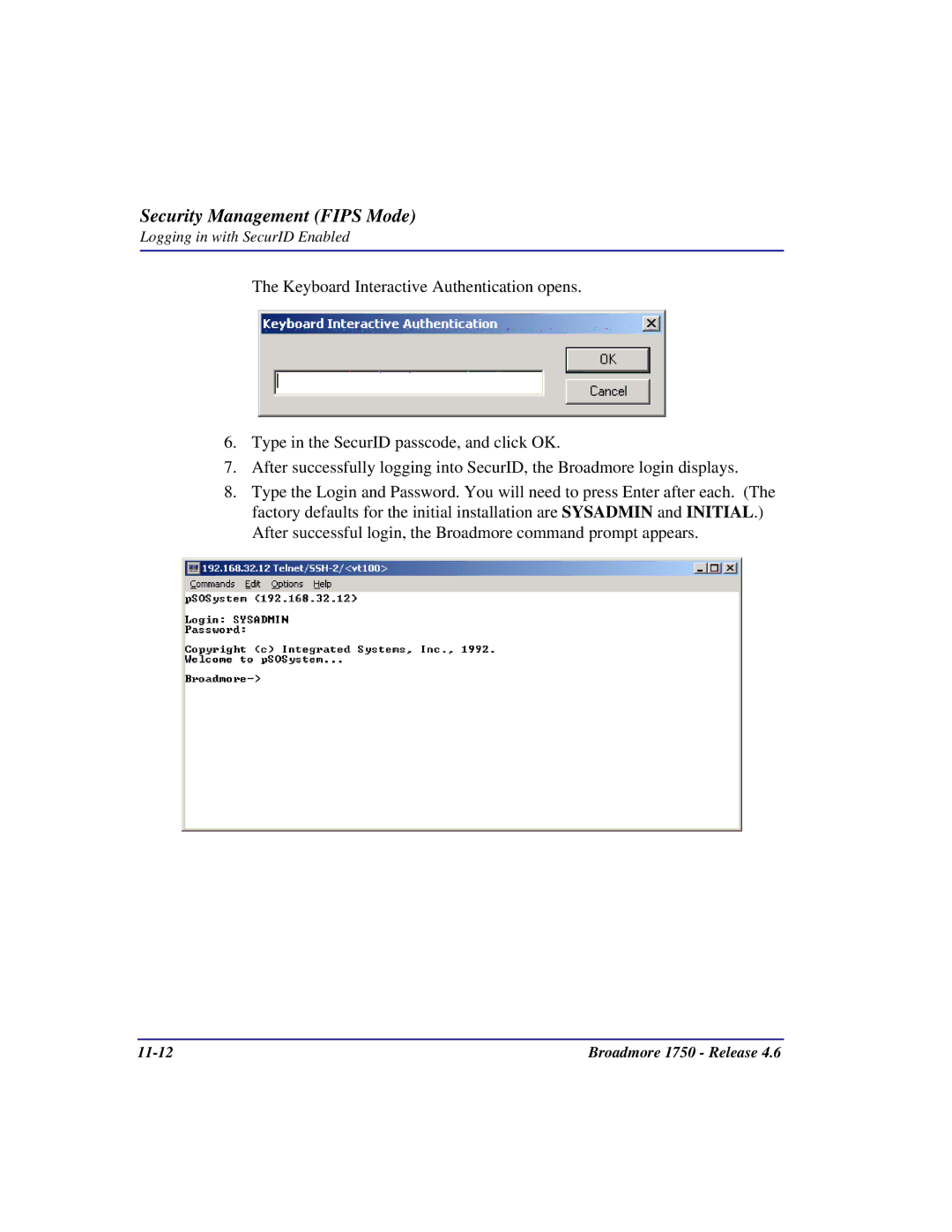 Carrier Access user manual Broadmore 1750 Release 