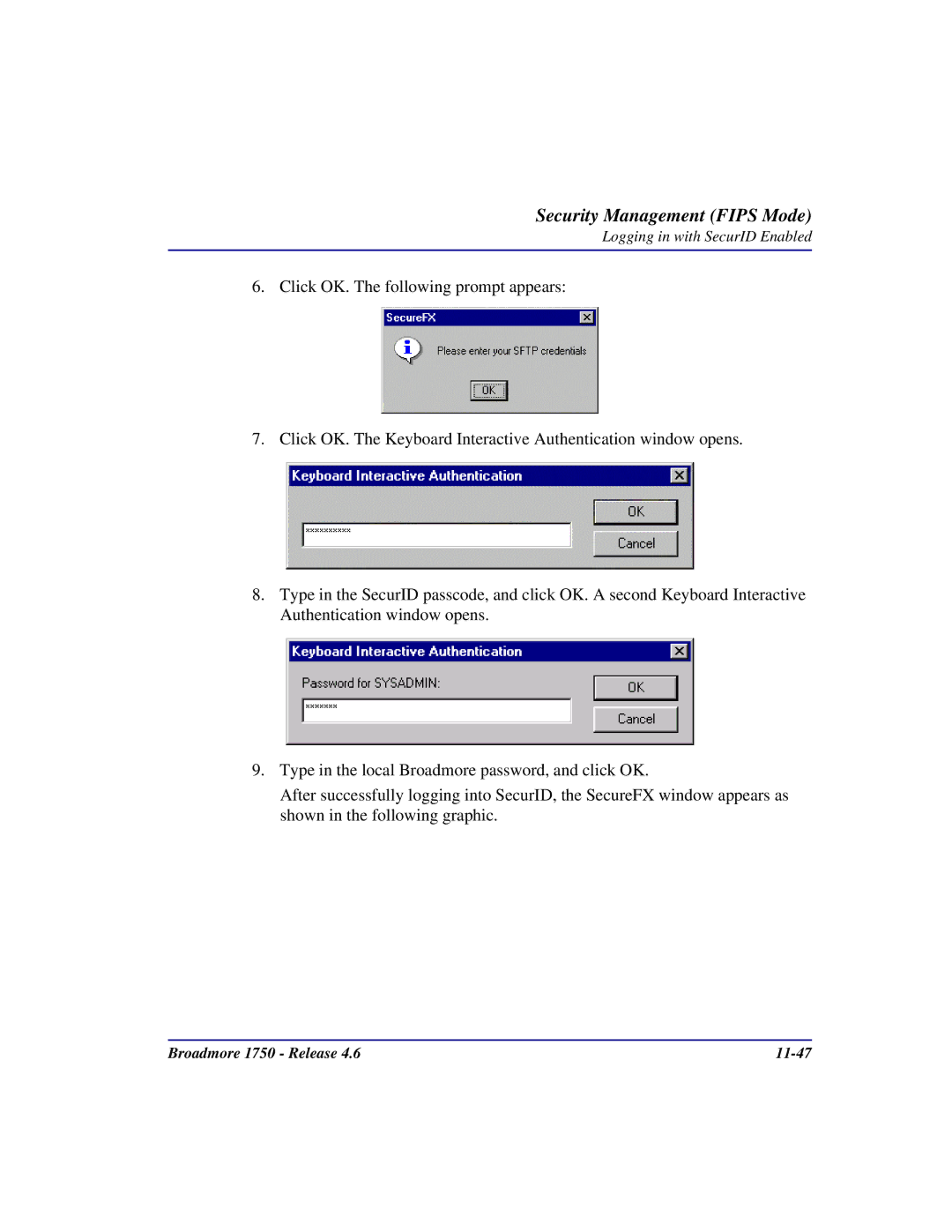 Carrier Access user manual Broadmore 1750 Release 11-47 