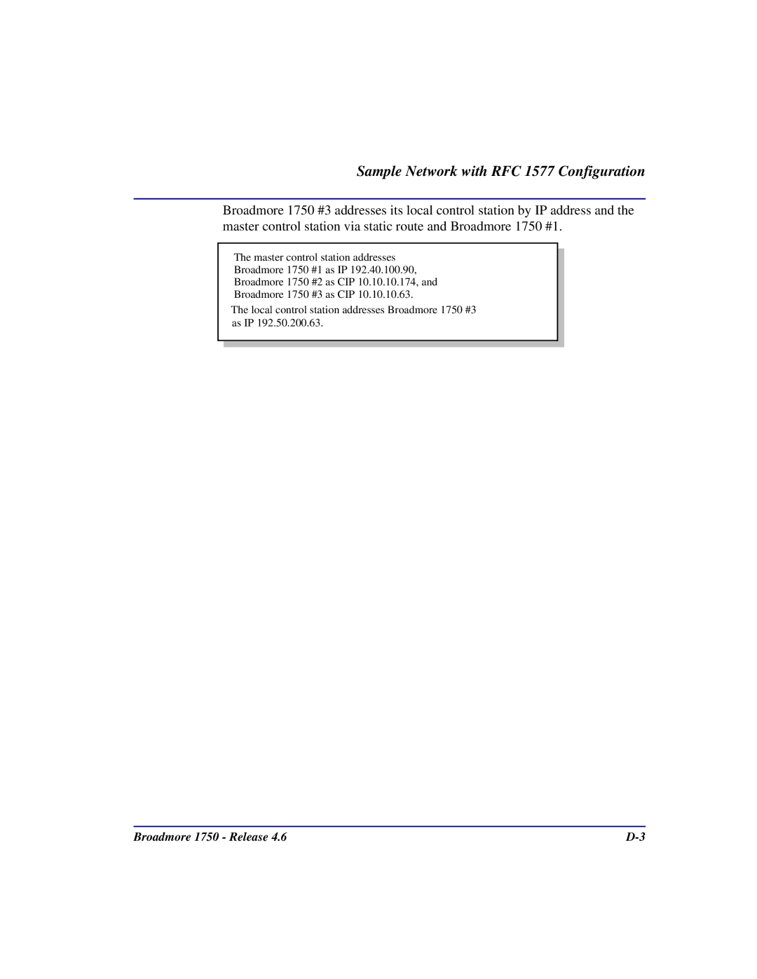 Carrier Access user manual Broadmore 1750 Release 