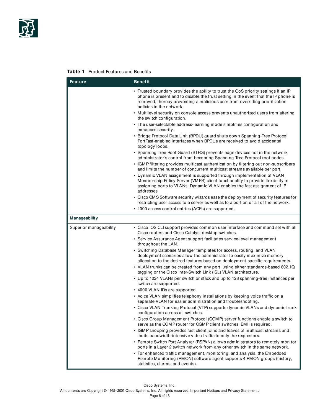 Carrier Access 3750 Series manual Manageability 