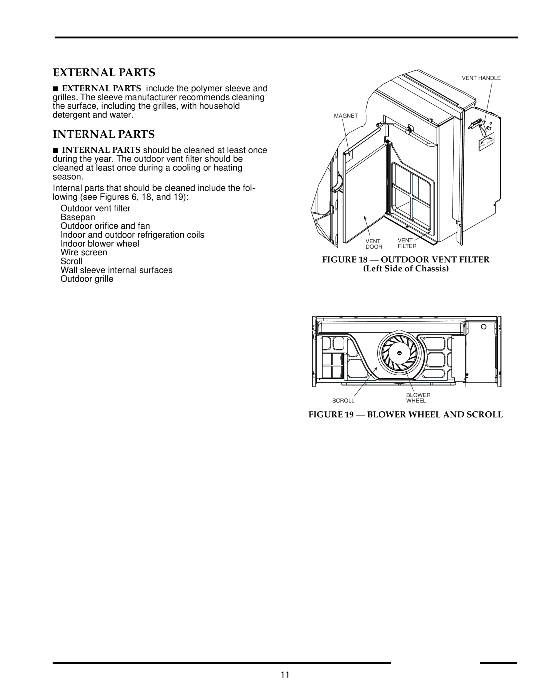 Carrier Access 52C owner manual External Parts, Internal Parts, Left Side of Chassis 