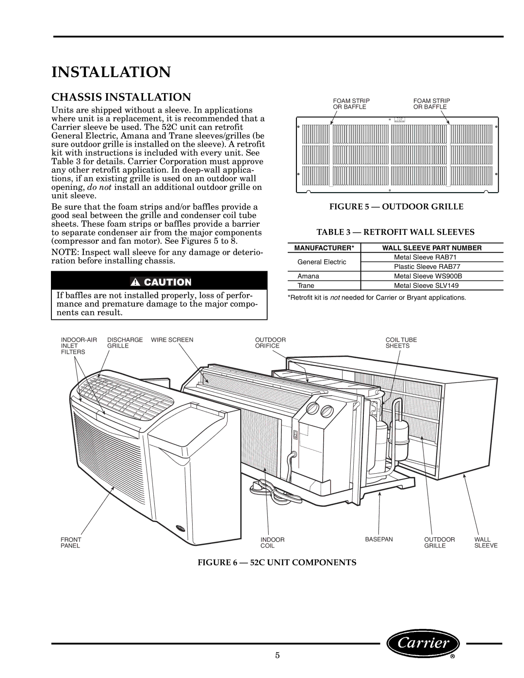 Carrier Access 52C owner manual Chassis Installation 