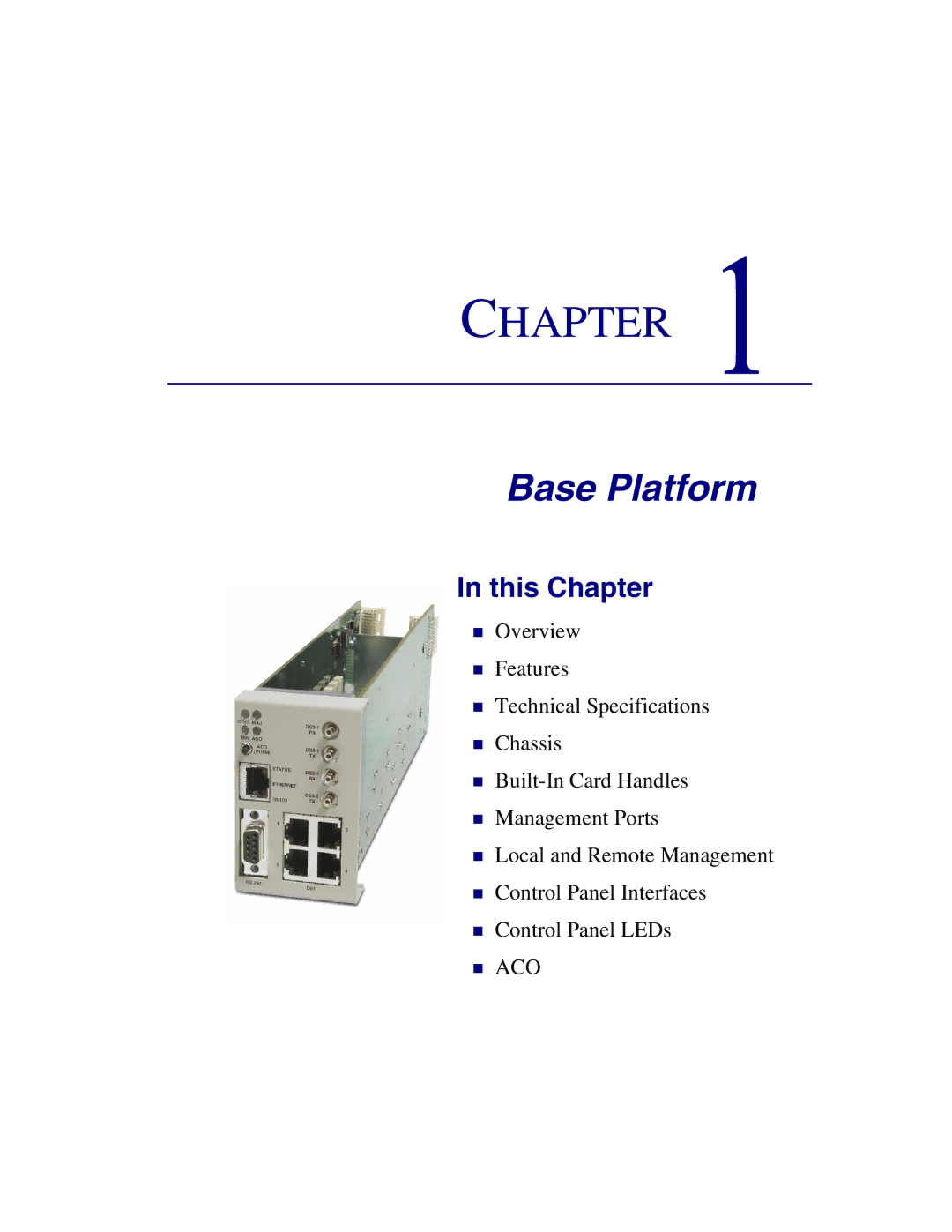 Carrier Access Axxius 800 user manual Chapter 