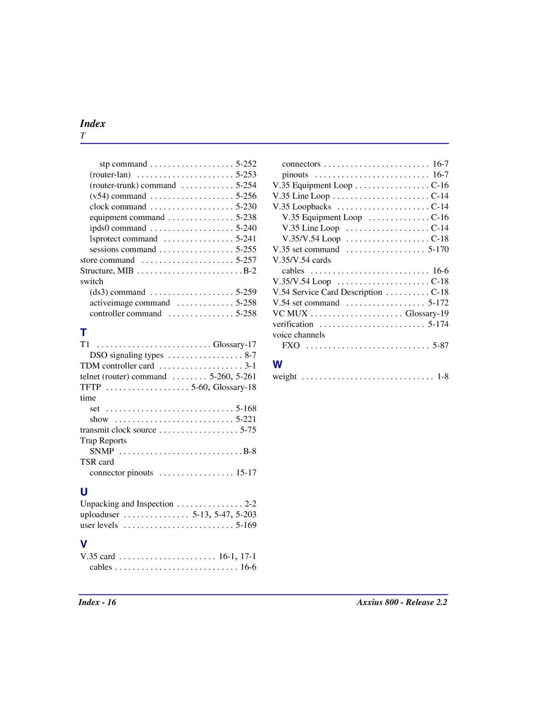 Carrier Access Axxius 800 user manual Vc Mux 