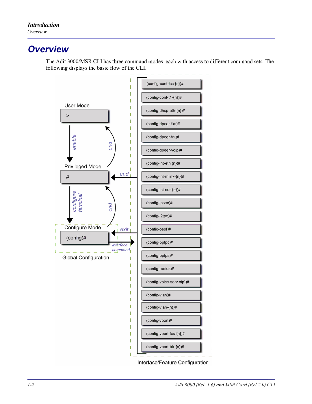 Carrier Access none manual Overview 