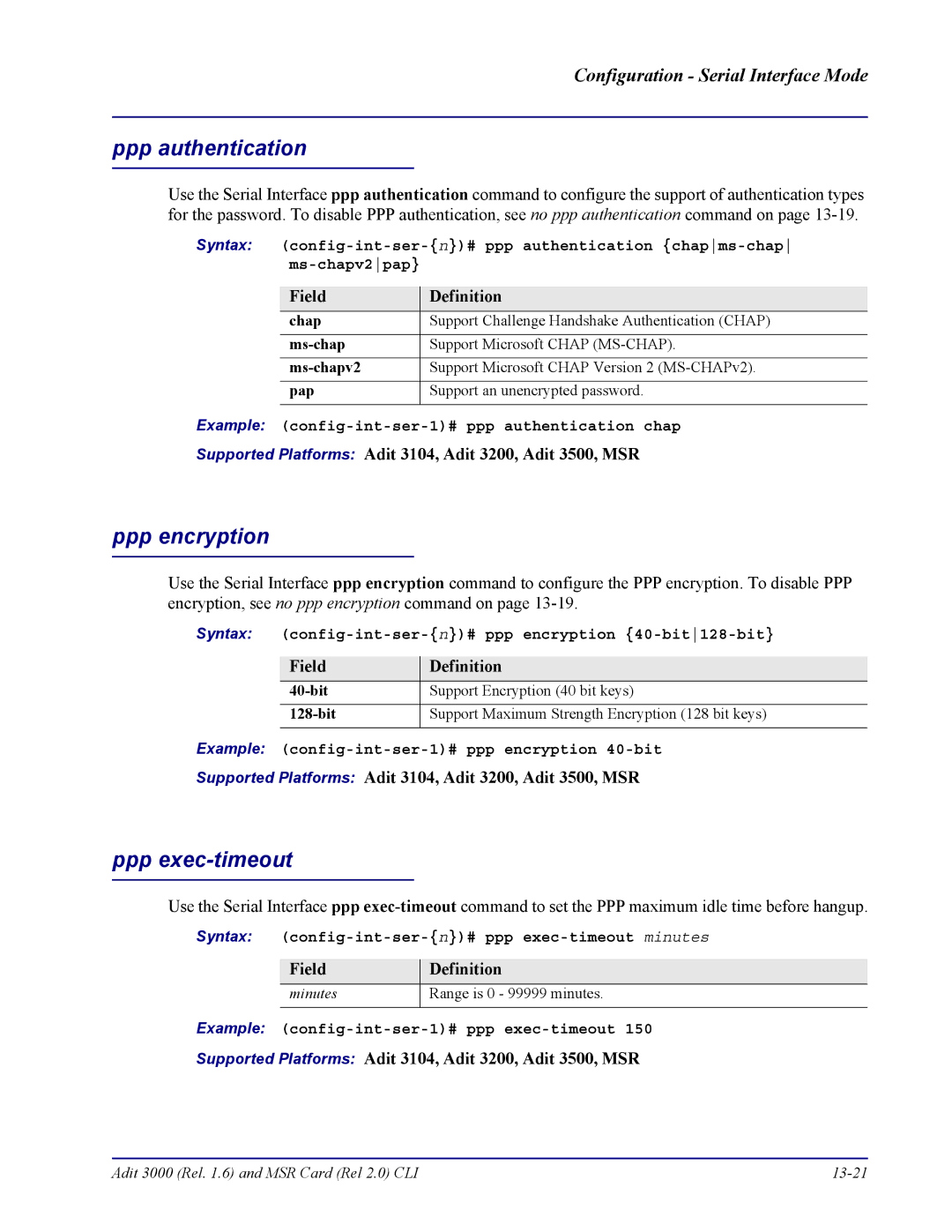 Carrier Access none manual Ms-chap 