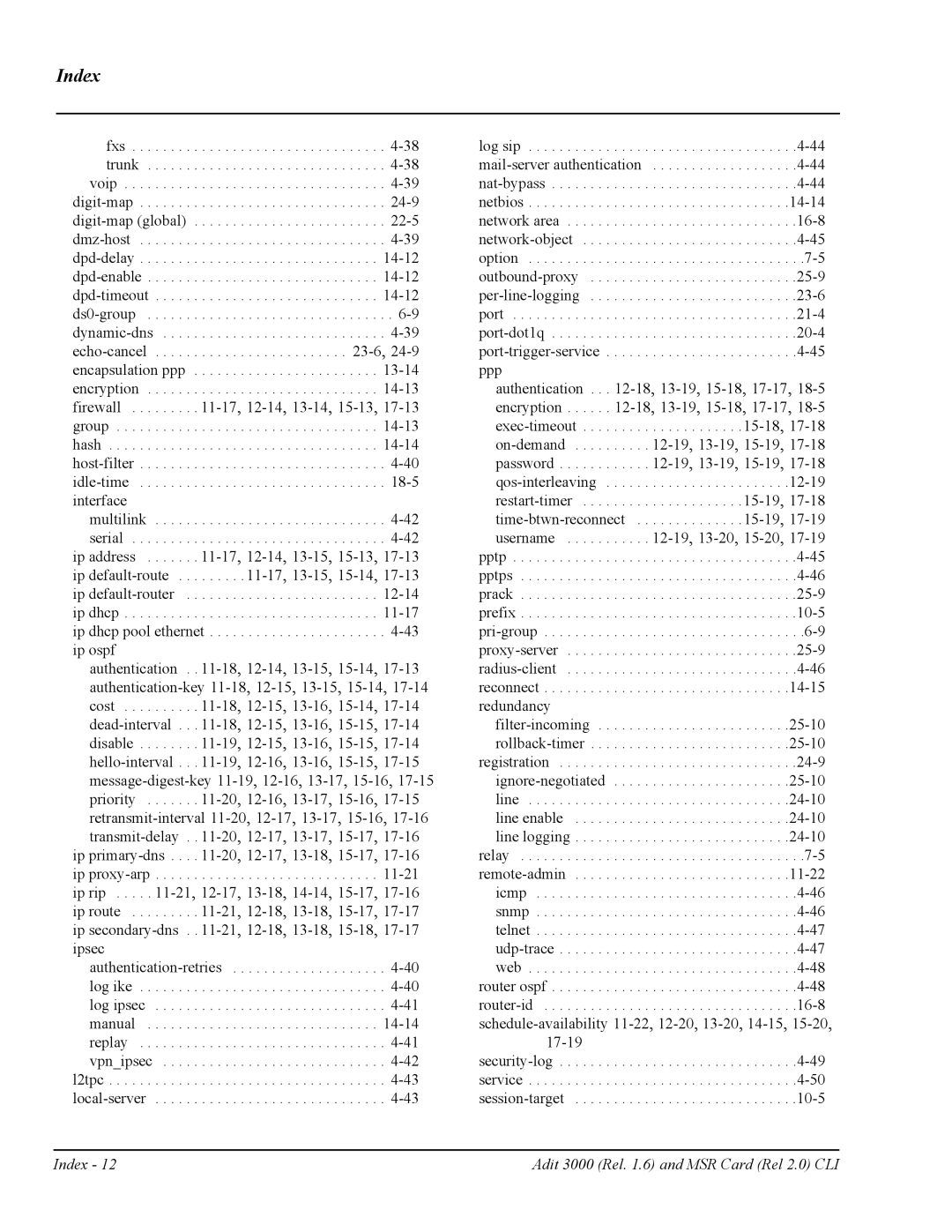 Carrier Access none manual Encapsulation ppp 