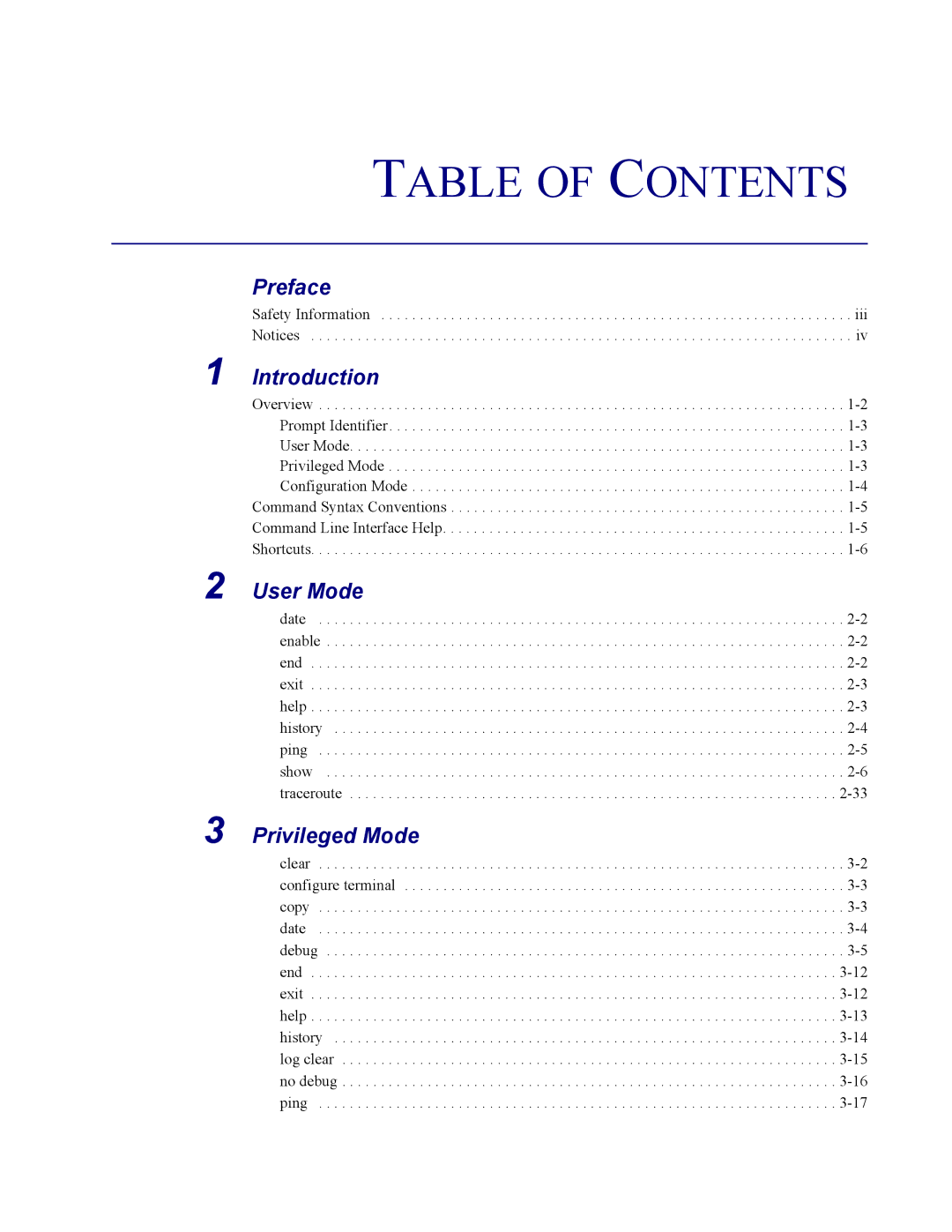 Carrier Access none manual Table of Contents 