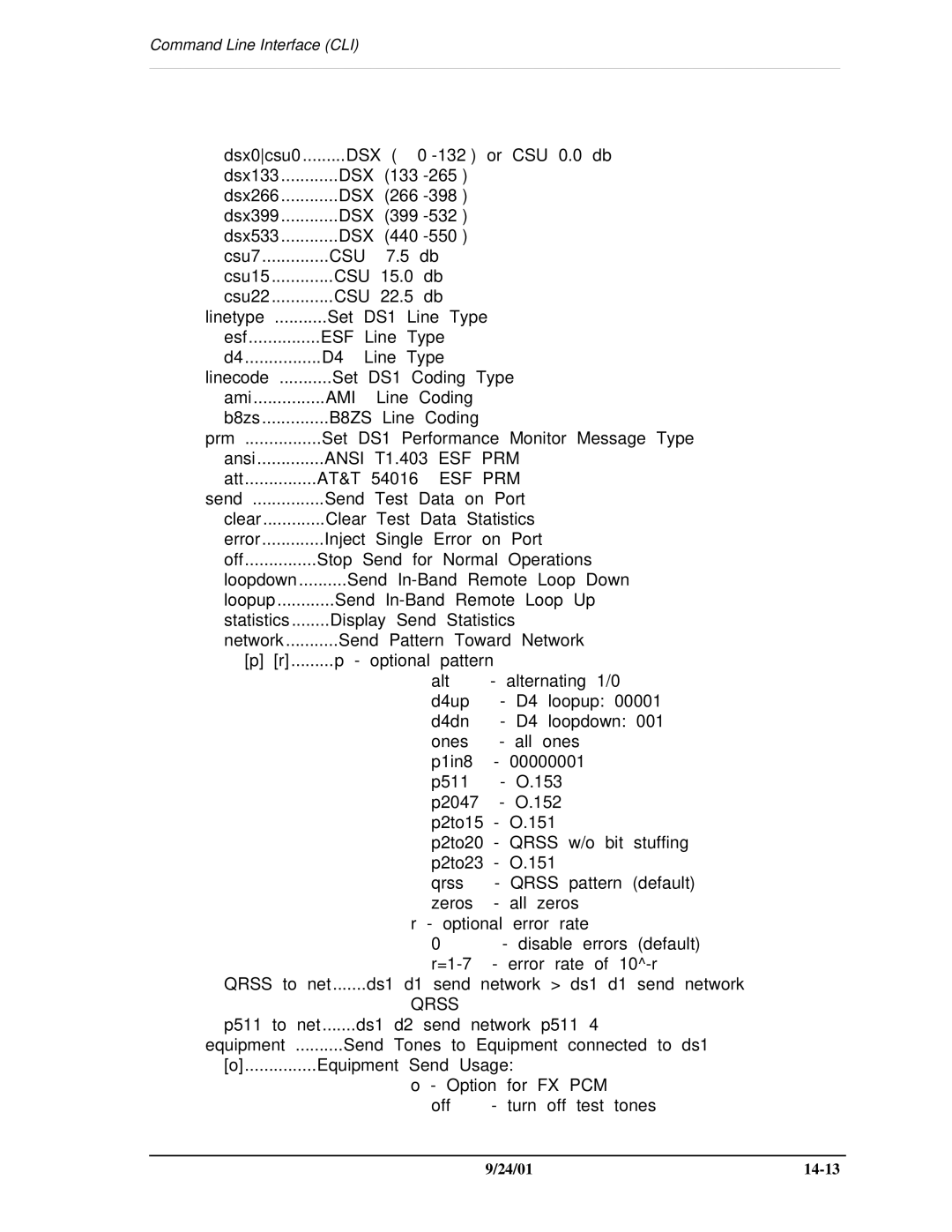 Carrier Access SNMP manual Dsx 