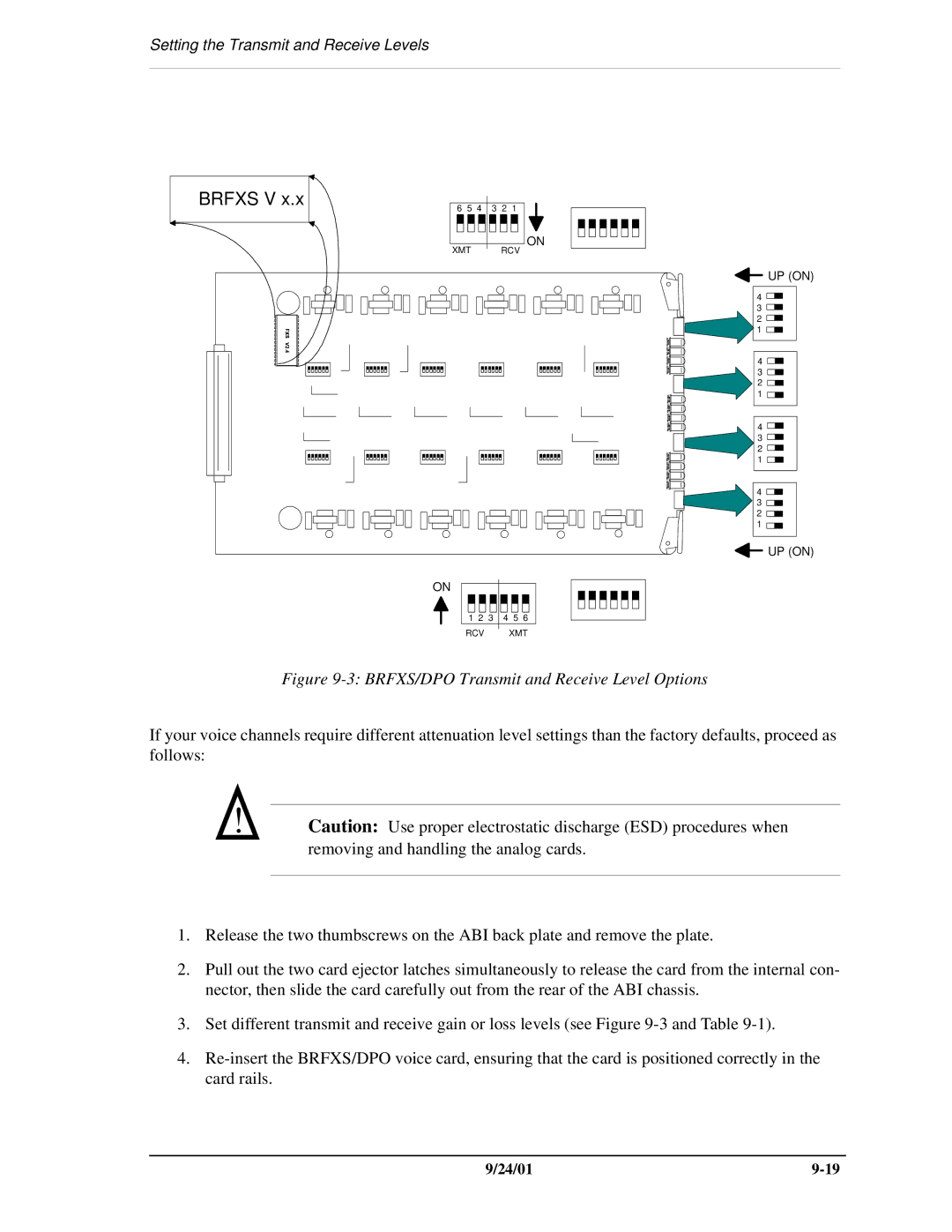 Carrier Access SNMP manual Brfxs V 