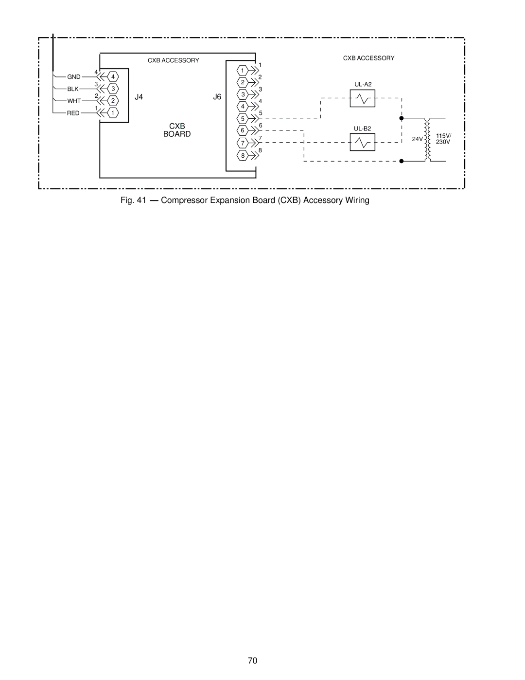 Carrier Air Conditioner specifications Compressor Expansion Board CXB Accessory Wiring 