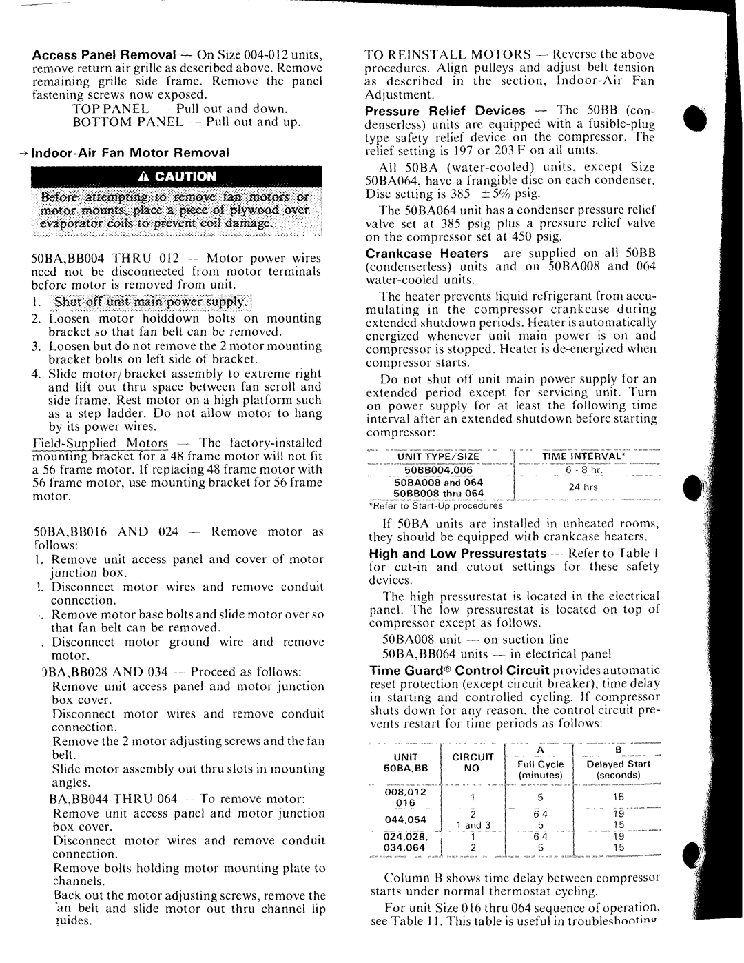 Carrier BB manual 