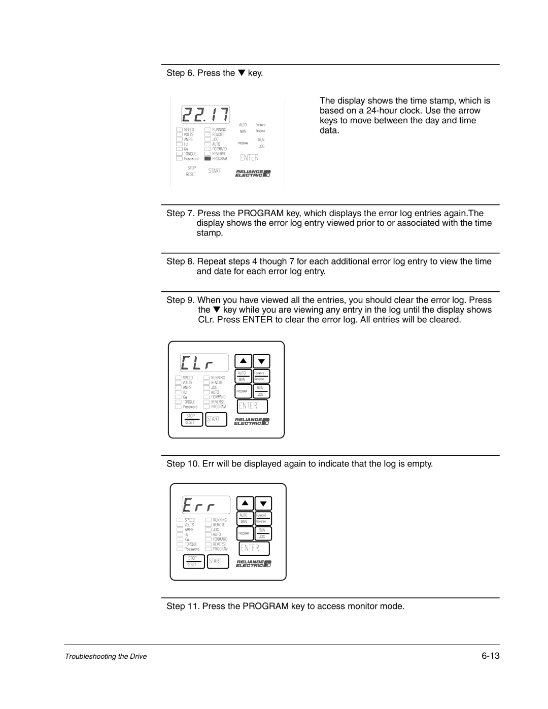 Carrier D2-3466-2 instruction manual Troubleshooting the Drive 