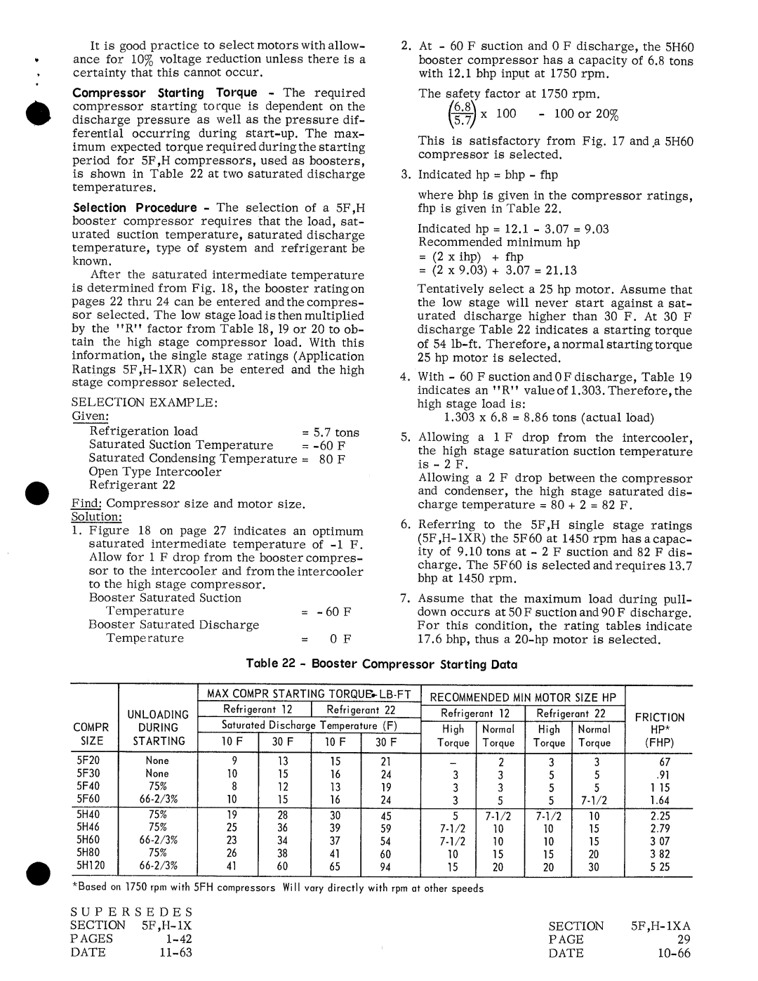 Carrier H manual 