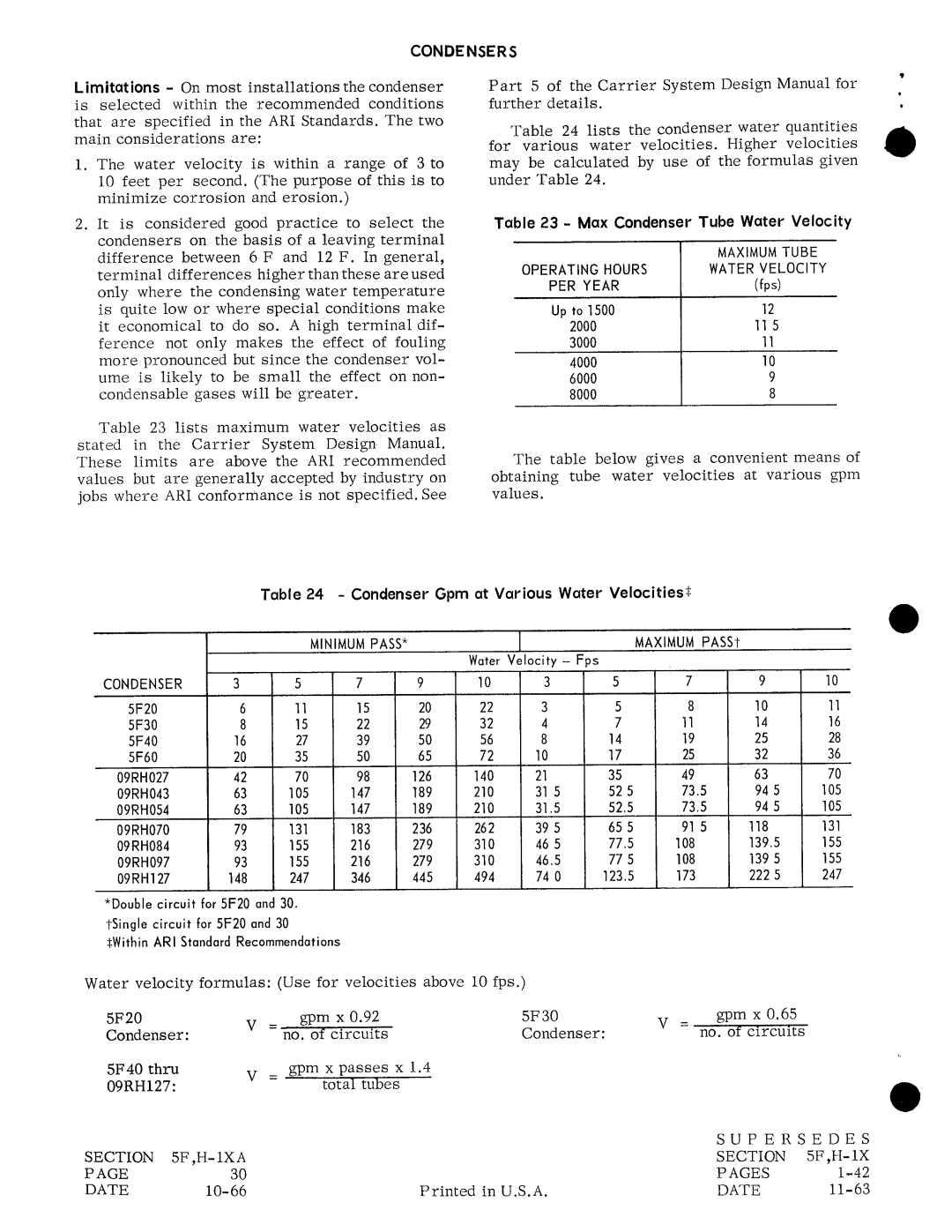 Carrier H manual 