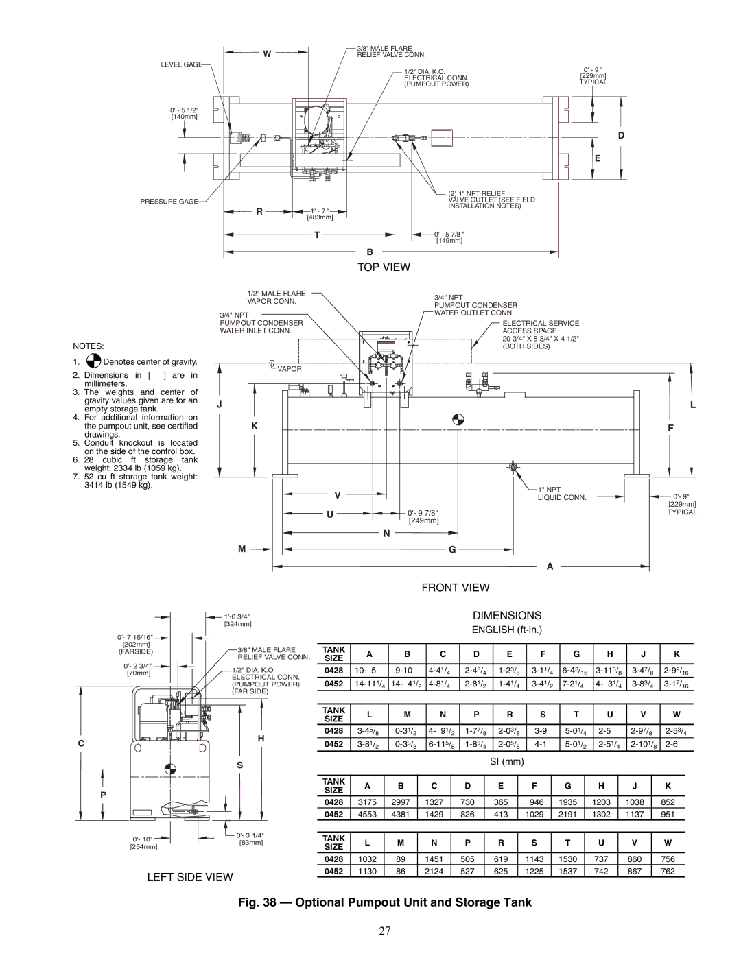 Carrier HFC-134A installation instructions A23-1541, A23-1543 