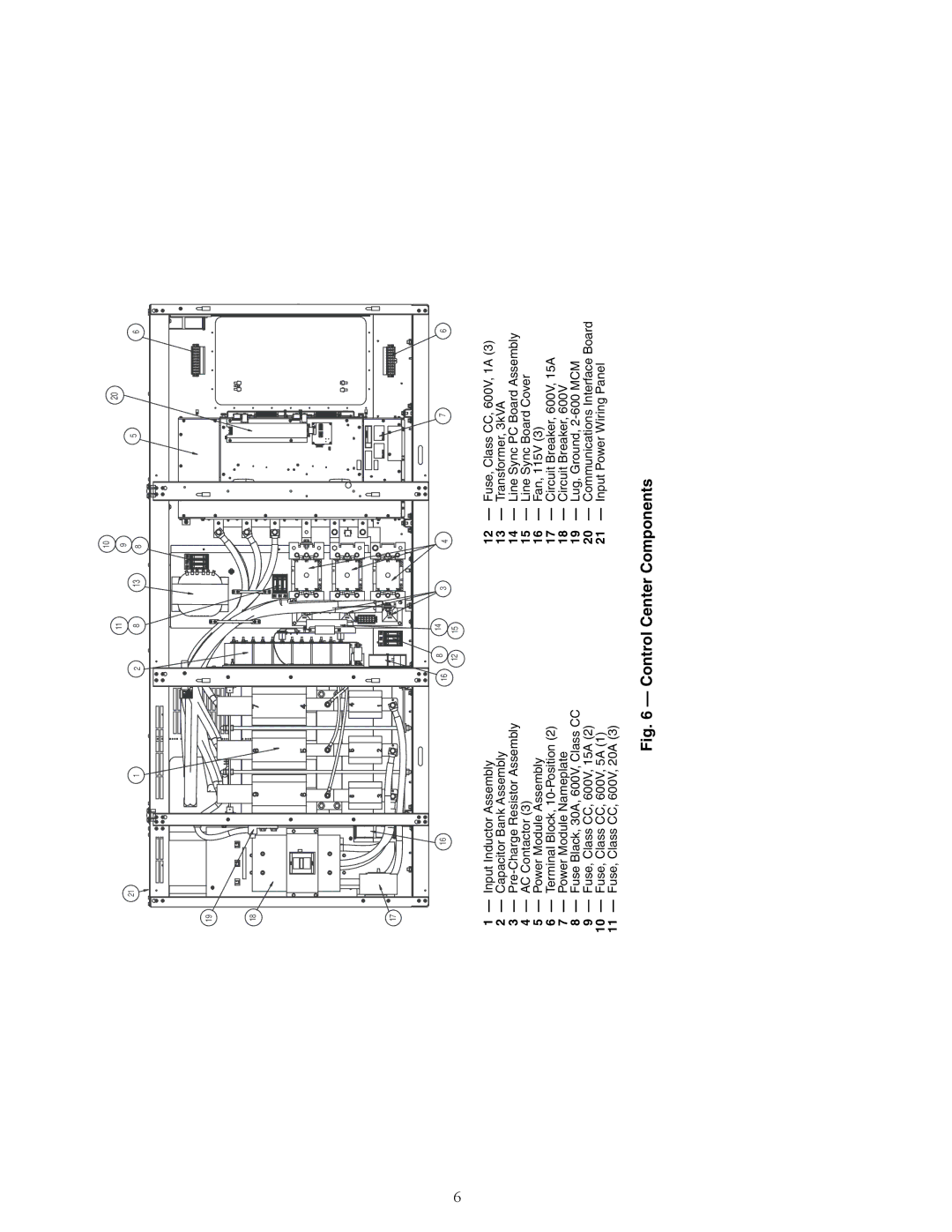 Carrier HFC-134A installation instructions Control Center Components 