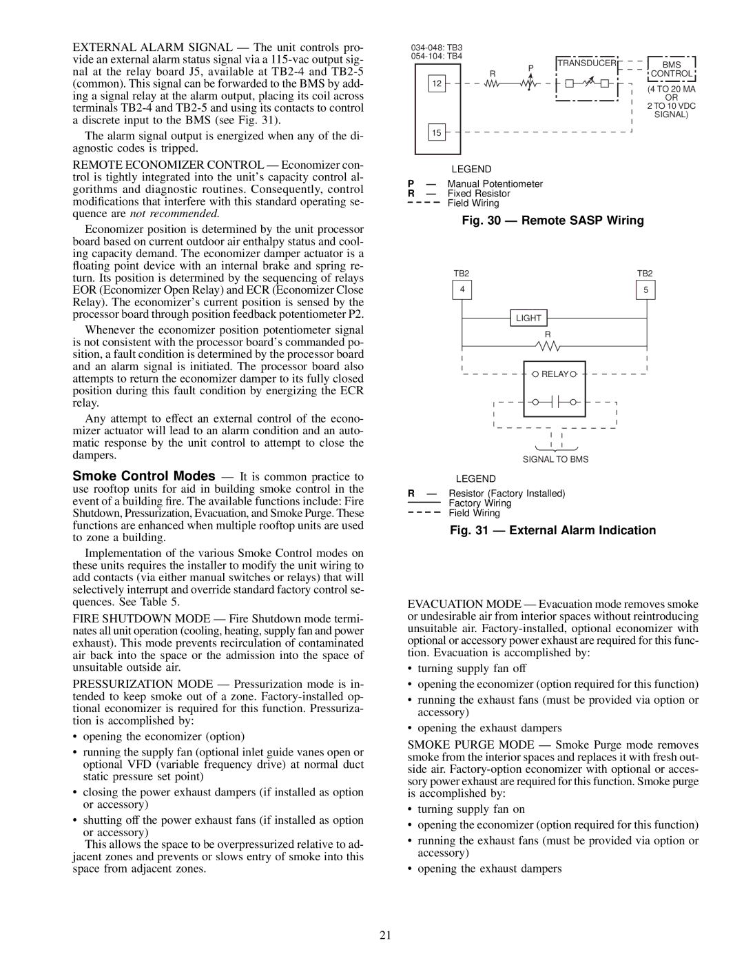 Carrier JK034-074, 50FK, 48FK specifications Remote Sasp Wiring 