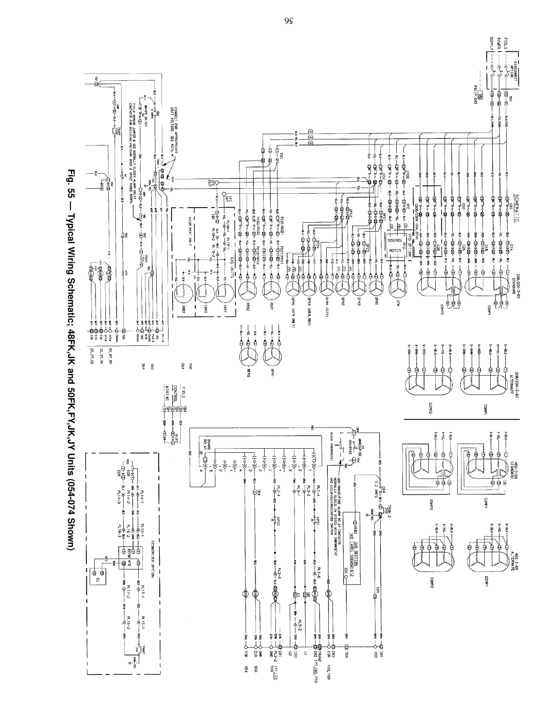 Carrier 48FK, JK034-074, 50FK specifications 