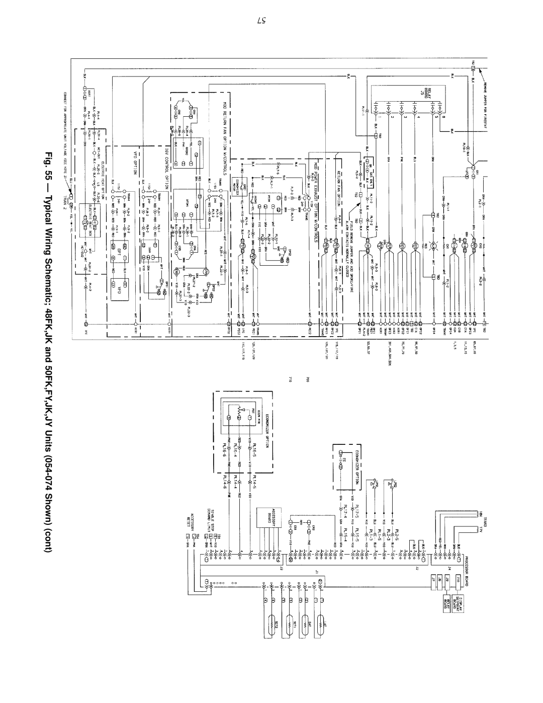 Carrier JK034-074, 50FK, 48FK specifications 