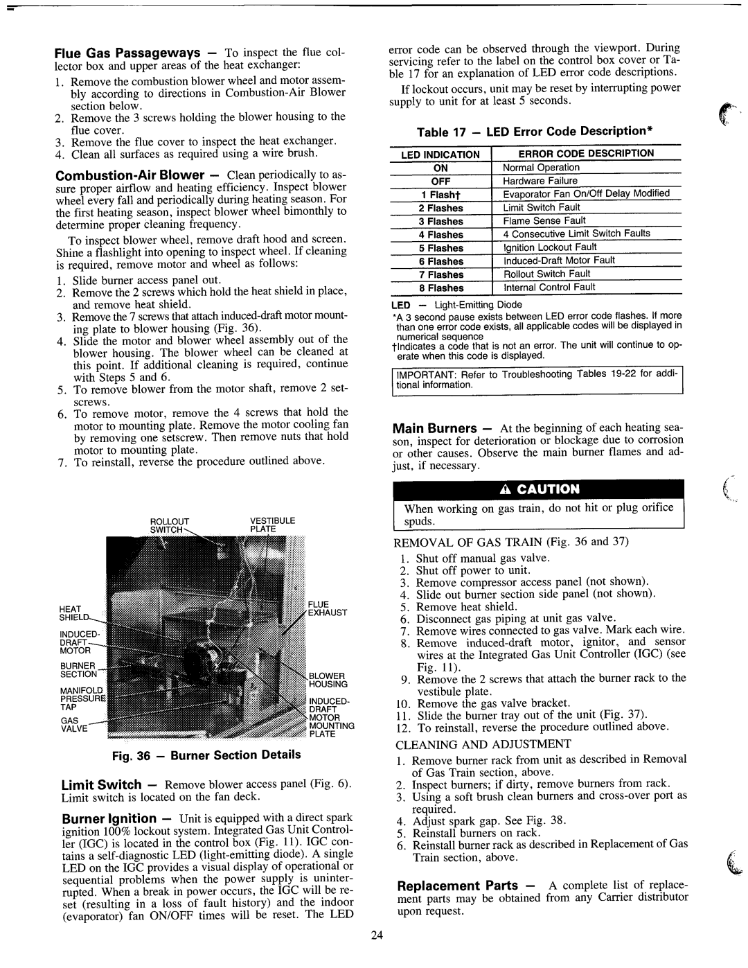 Carrier LJF004, 48LJE, 48LJD manual 