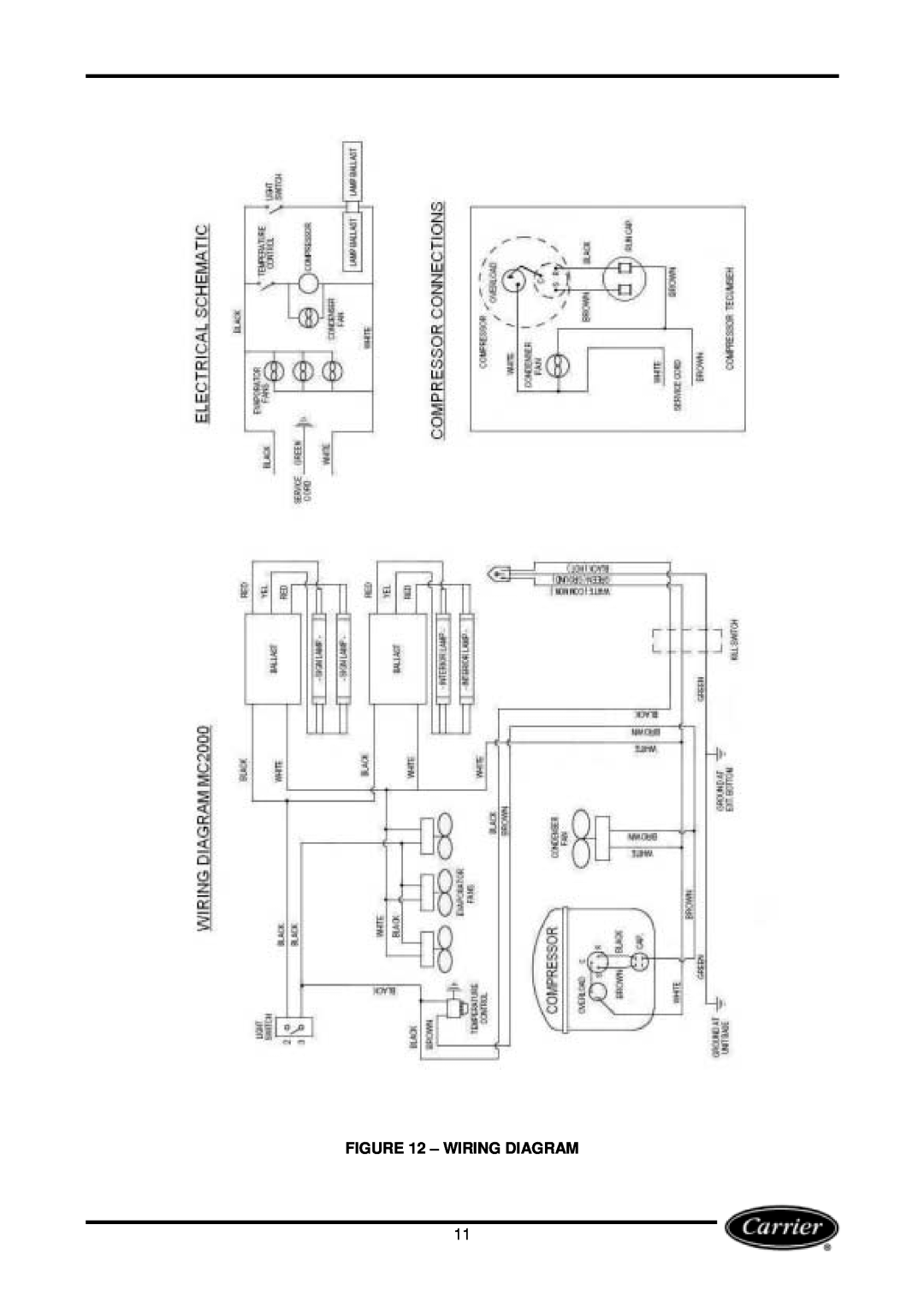 Carrier Miracool owner manual Wiring Diagram 