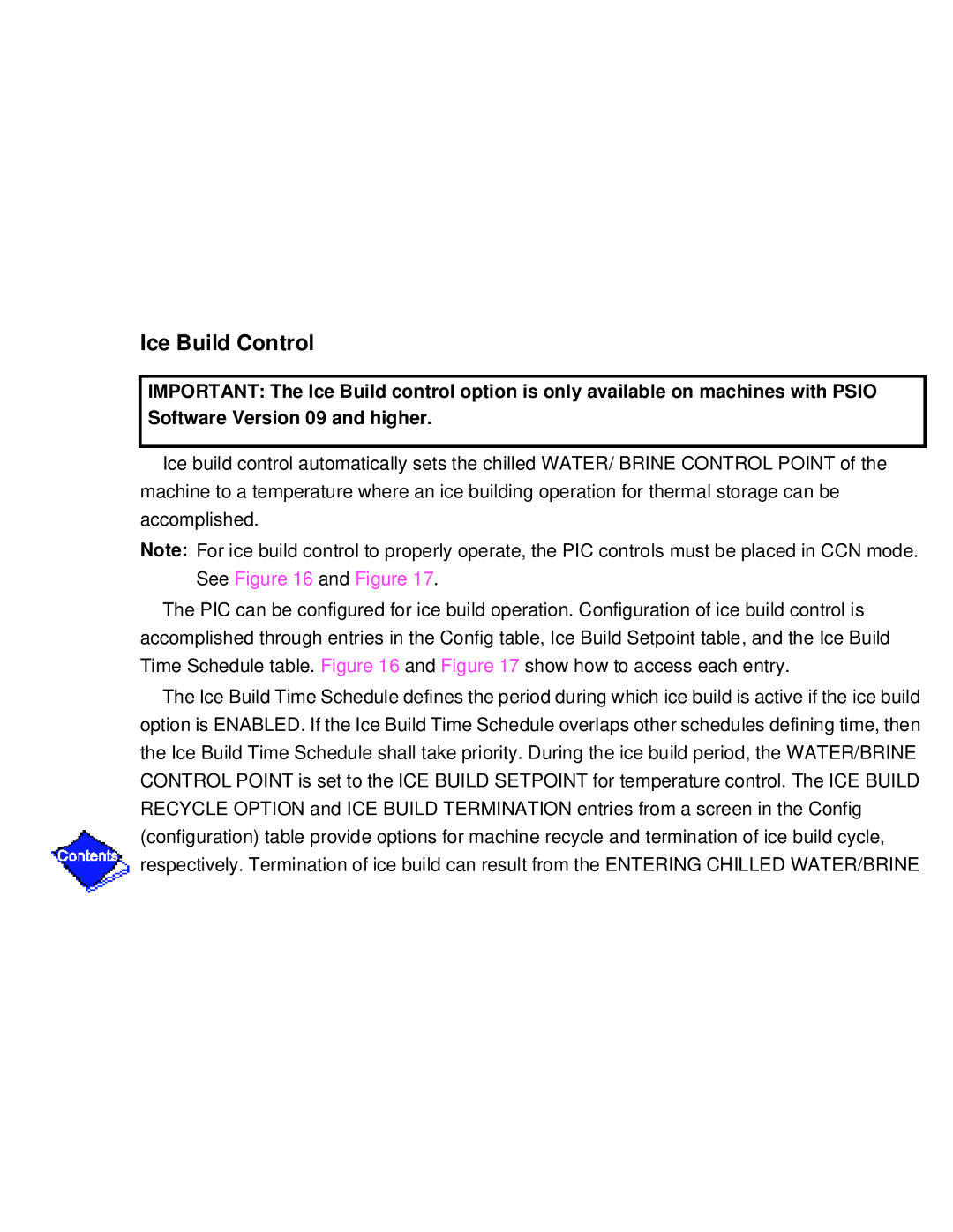 Carrier PC211 specifications Ice Build Control 