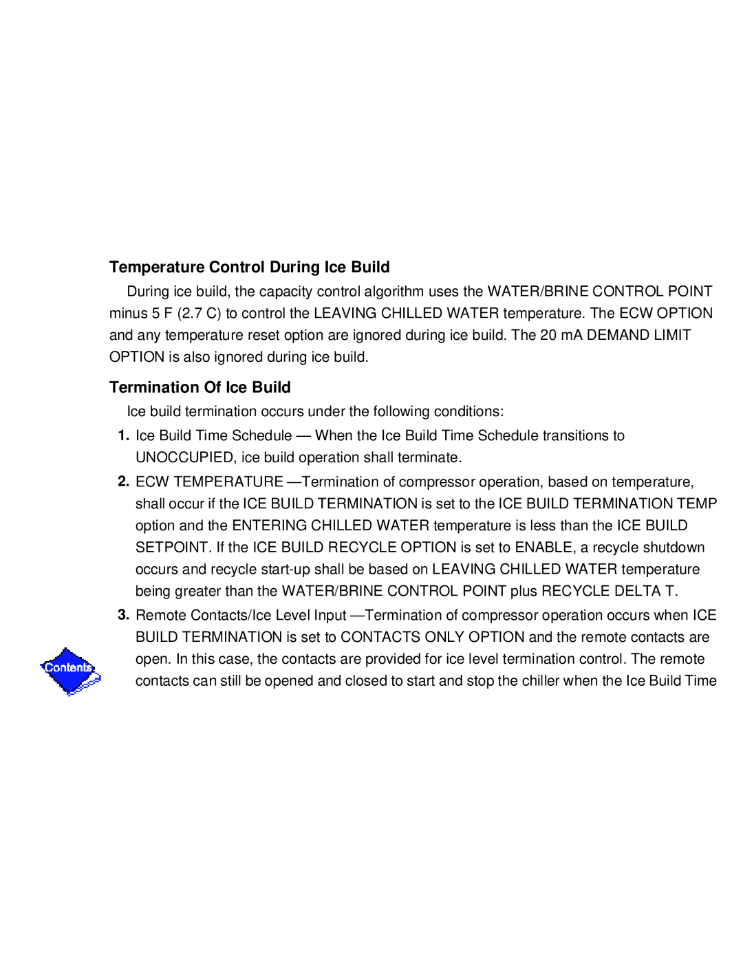 Carrier PC211 specifications Temperature Control During Ice Build 