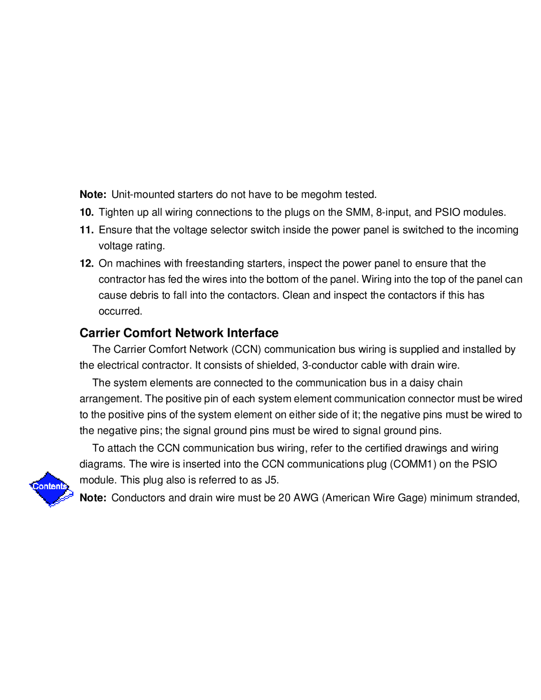 Carrier PC211 specifications Carrier Comfort Network Interface 