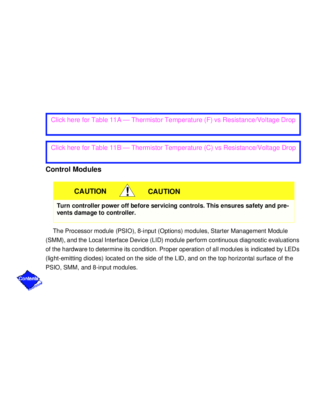 Carrier PC211 specifications Control Modules 