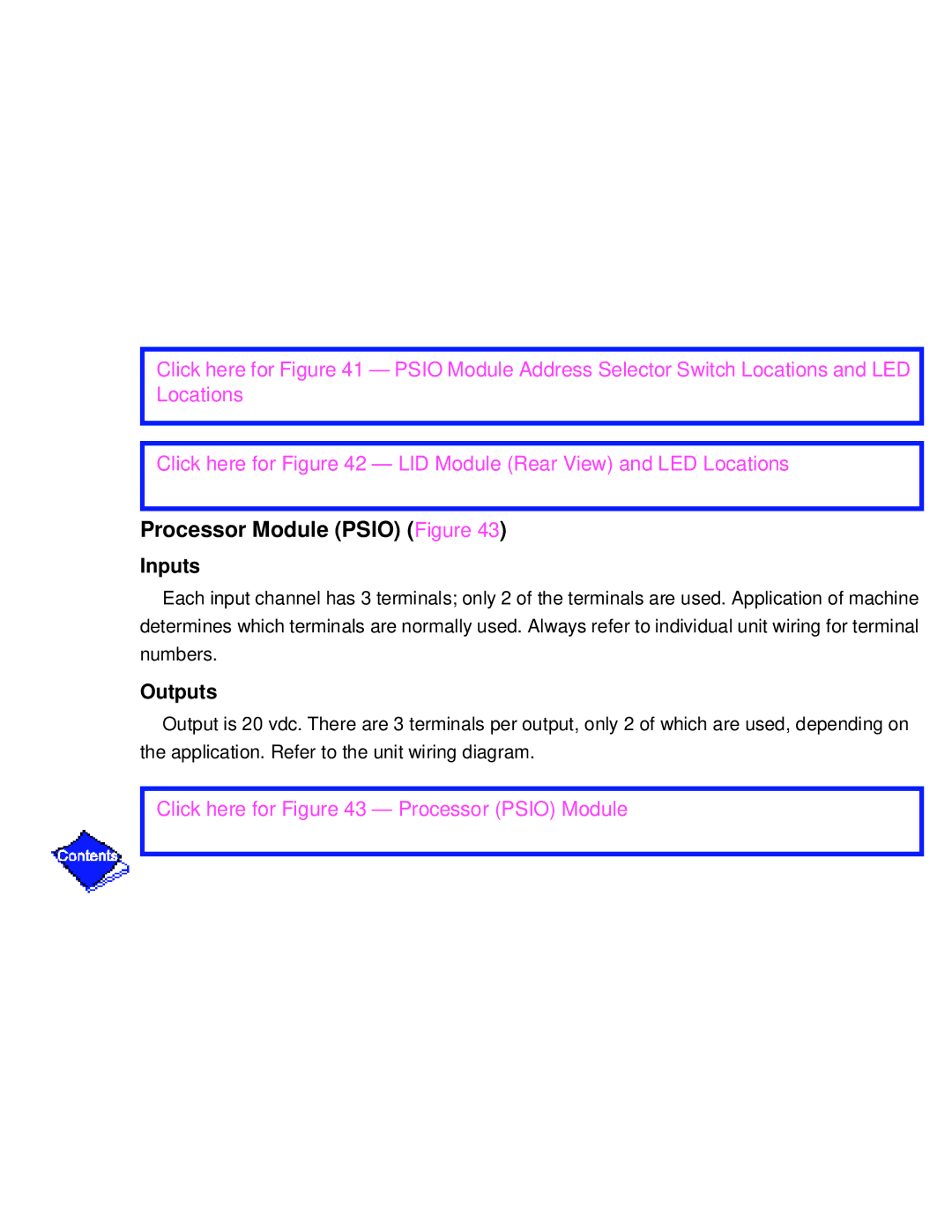 Carrier PC211 specifications Processor Module Psio Figure, Inputs 