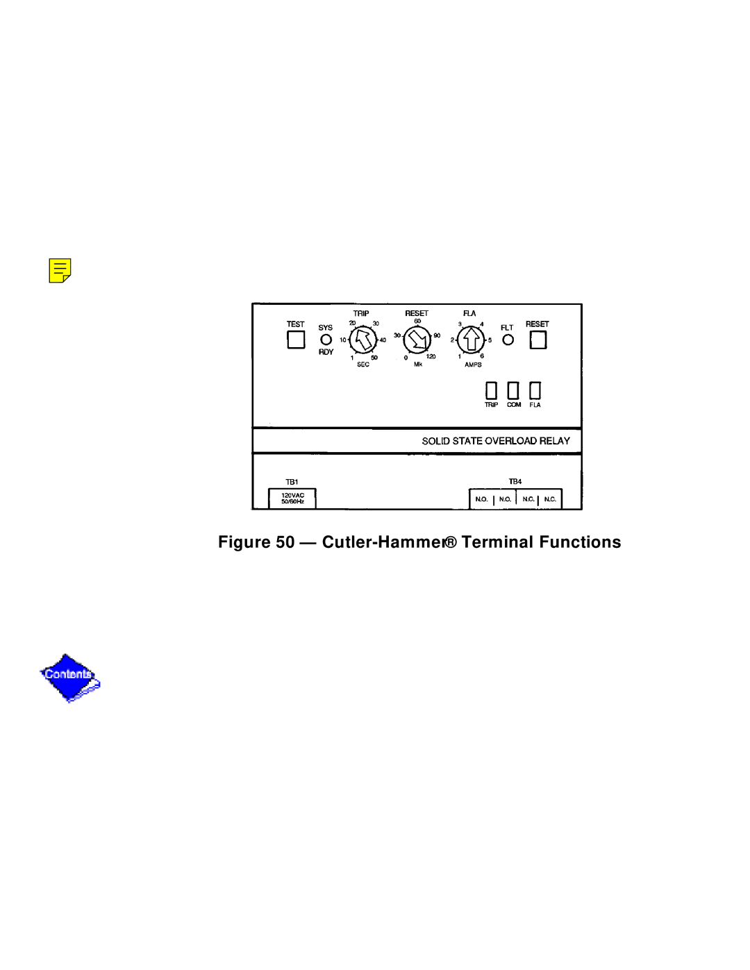 Carrier PC211 specifications Cutler-HammerTerminal Functions 